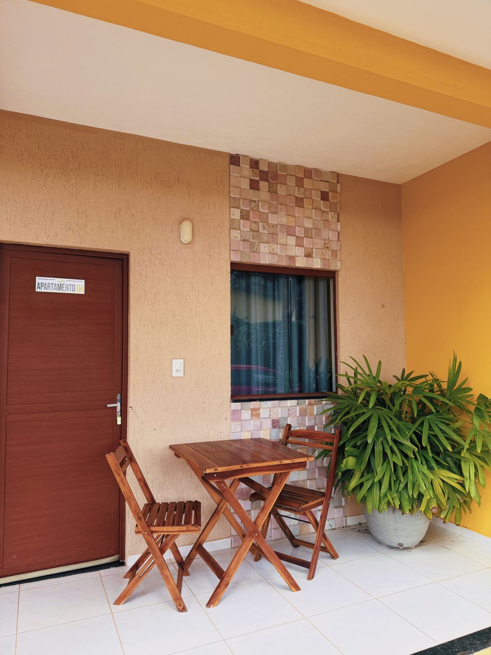 Quarto Standard com cama de casal e ar-condicionado
